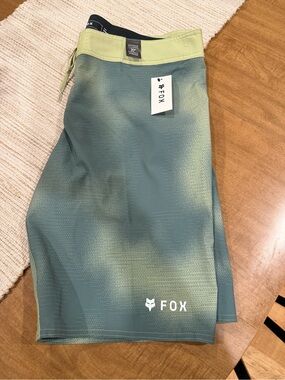 Fox Green Ombre Athletic Mini Skirt